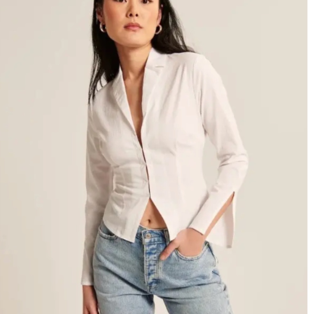 Abercrombie & Fitch - Satin with Hooks